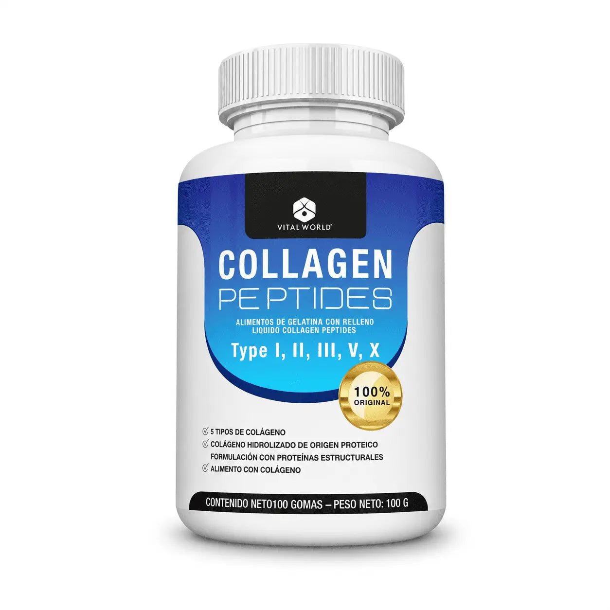 COLLAGEN PEPTIDES + 5 TIPOS DE COLÁGENO — PROMO ESPECIAL [63% DE DESCUENTO]
